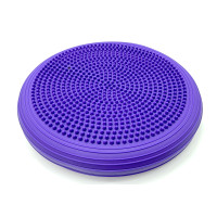 Балансировочная подушка массажная EasyFit Cushion-2 фиолетовая