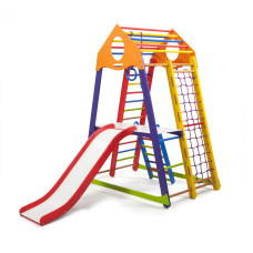 Дитячий спортивний комплекс SportBaby BambinoWood Color Plus 2
