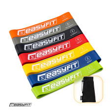 Резинки для фитнеса EasyFit набор 7 шт