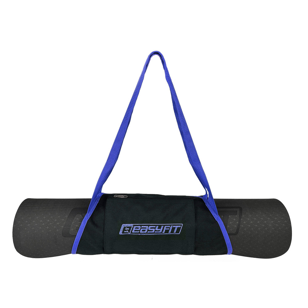 Сумка-переноска EasyFit для йога-килимка Синя Сумка-переноска EasyFit для йога-килимка Синя