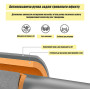 Розсувний розпірний турнік EasyFit OrangeGymBar 60-100 см Розсувний розпірний турнік EasyFit OrangeGymBar 60-100 см