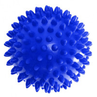 Массажный мячик EasyFit PVC 7.5 см жесткий Синий