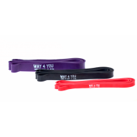 Резиновые петли Way4you 2-36 кг (3 шт)