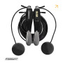 Скакалка с счетчиком EasyFit TwinRope скоростная 2,8 м черный-серый