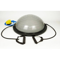 Балансировочная платформа EasyFit BOSU 60 см Серый