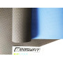 Коврик для йоги и фитнеса EasyFit TPE+TC 6 мм двухслойный черный-синий