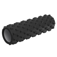 Массажный ролик Way4You Foam Roller Deep Tissue 45 см Черный