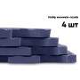 Татамі мат EasyFit SwallowTail 4 шт (60х60х1 см) пазл хвіст ластівки синій