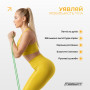 Двошарова резинка для підтягування EasyFit Premium 2-7 кг