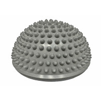 Полусфера массажная киндербол EasyFit 16 см мягкая серая