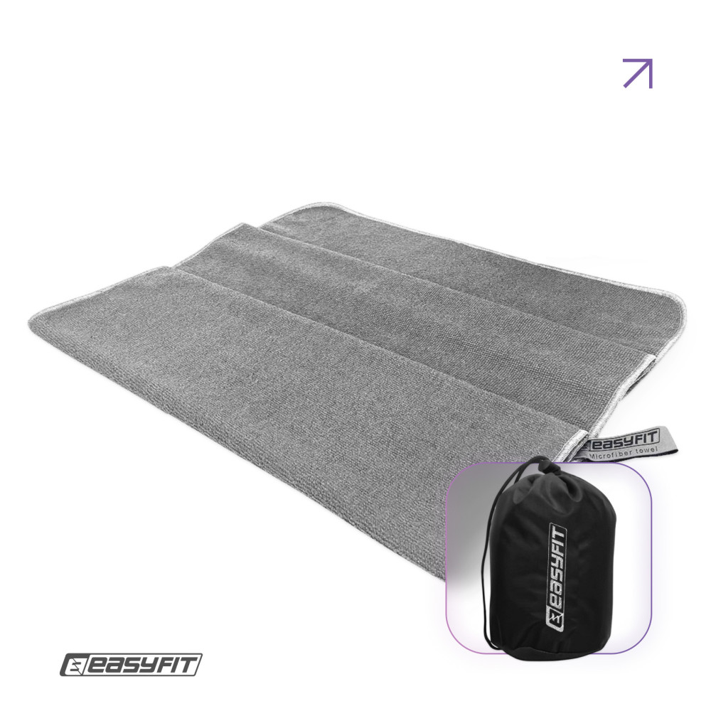 Спортивний рушник EasyFit RoyalWing 140х60 см з мікрофібри + чохол Спортивний рушник EasyFit RoyalWing 140х60 см з мікрофібри + чохол