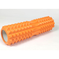 Массажный ролик EasyFit Grid Roller 45 см v.2.2 Оранжевый