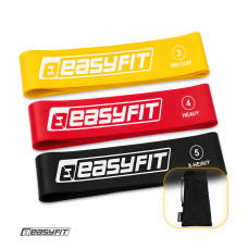 Резинки для фитнеса EasyFit (3 шт)