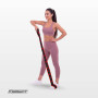 Еспандер стрічка EasyFit з петлями для тренувань червоний (HARD)