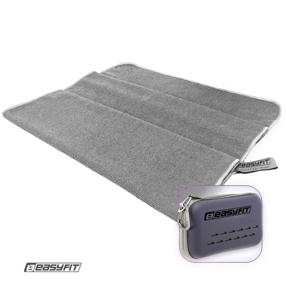 Спортивний рушник EasyFit RoyalWing 140х60 см з мікрофібри + кейс Спортивний рушник EasyFit RoyalWing 140х60 см з мікрофібри + кейс