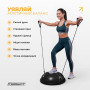 Балансировочная платформа EasyFit BOSU 60 см черная Балансировочная платформа EasyFit BOSU 60 см черная