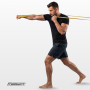 Борцовская резина EasyFit - жгут 5 м желтый (Medium)