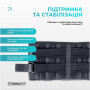 Пояс для спины EasyFit с 4 ребрами жесткости (S) Пояс для спины EasyFit с 4 ребрами жесткости (S)
