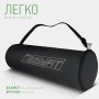 Килимок для йоги та фітнесу EasyFit TPE+TC 6 мм двошаровий чорно-зелений