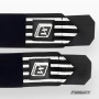 Кистьові бинти EasyFit 50х8 см фіксатор на зап’ястя (чорно-білі) Кистьові бинти EasyFit 50х8 см фіксатор на зап’ястя (чорно-білі)