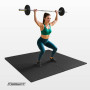 Татами мат EasyFit SwallowTail 4 шт (60х60х1 см) пазл ласточкин хвост с бортиком