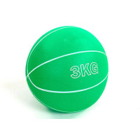 Медбол EasyFit RB 3 кг (медичний м’яч-слембол без відскоку)
