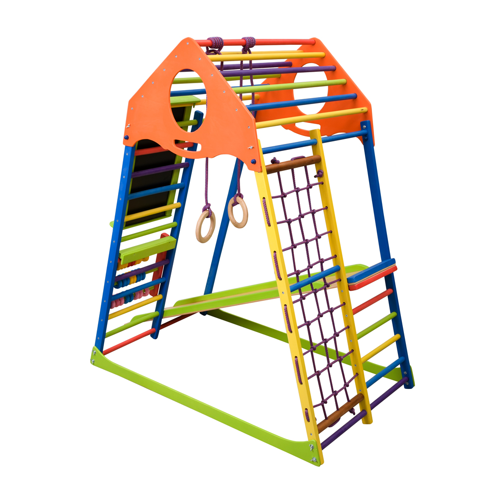 Дитячий спортивний комплекс SportBaby KindWood Color Plus