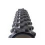 Масажний ролик EasyFit Grid Roller Extreme 45 см Чорний