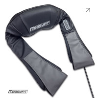 Массажер для шеи EasyFit Shiatsu (шиацу-массаж плеч и тела роликовый)