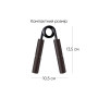 Кистьовий еспандер EasyFit Hand Grip PRO 159 кг чорний (350 lb) Кистьовий еспандер EasyFit Hand Grip PRO 159 кг чорний (350 lb)
