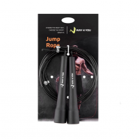 Cкакалка ULTRA SPEED CABLE ROPE 2 Чорна