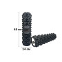 Масажний ролик EasyFit Grid Roller Extreme 45 см Чорний
