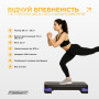 Степ-платформа EasyFit Step-B 2-ступінчаста фіолетова