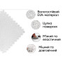 Татамі мат EasyFit SwallowTail 4 шт (60х60х1 см) пазл хвіст ластівки білий