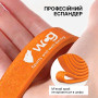 Фитнес-резинка WCG PowerStrip Level 3 (27–45 кг) — петля-эспандер для тренировок и подтягиваний
