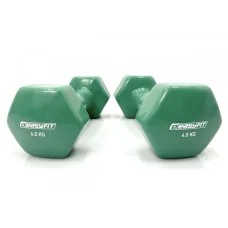 Гантели 2 шт по 4 кг EasyFit металл