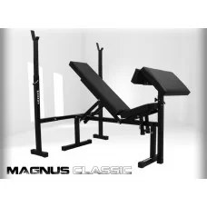 Лава Для Жиму Зі Стійками Magnus 003 Регульована З Партою Скотта
