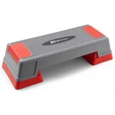 Степ платформа Hop-Sport HS-PP020AS серо-красная