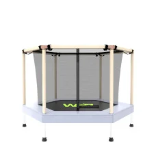 Батут манеж 122 см шестигранный с сеткой WCG Hexi S