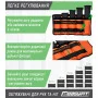 Утяжелители EasyFit наборные 0,5-2,5 кг (пара) черно-оранжевые